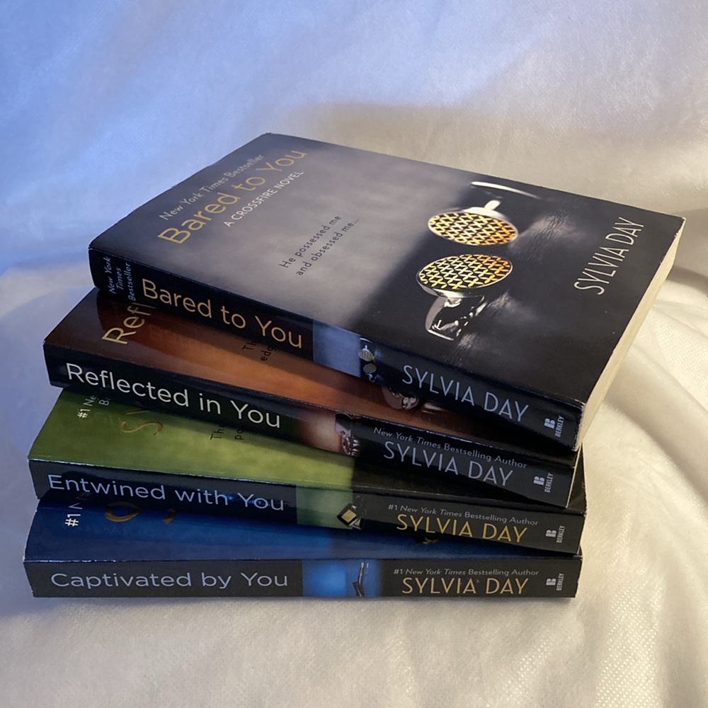Sylvia Day Crossfire Series Novels - Four (4) Paperback Books